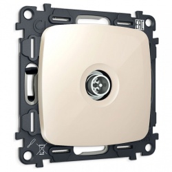 ТВ-розетка оконечная без рамки Ambrella Volt OMEGA MO313005 в интернет-магазине "Галерея света"