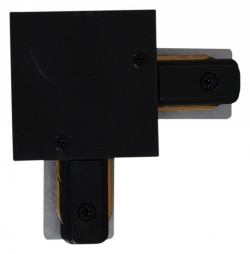 Соединитель угловой L-образный для треков встраиваемых RL 06044 corner connector BK в интернет-магазине "Галерея света"