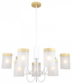 Люстра на штанге Escada Harmony 1172/9P White в интернет-магазине "Галерея света"