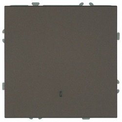 Выключатель одноклавишный с подсветкой без рамки Stekker Эмили 49915 в интернет-магазине "Галерея света"