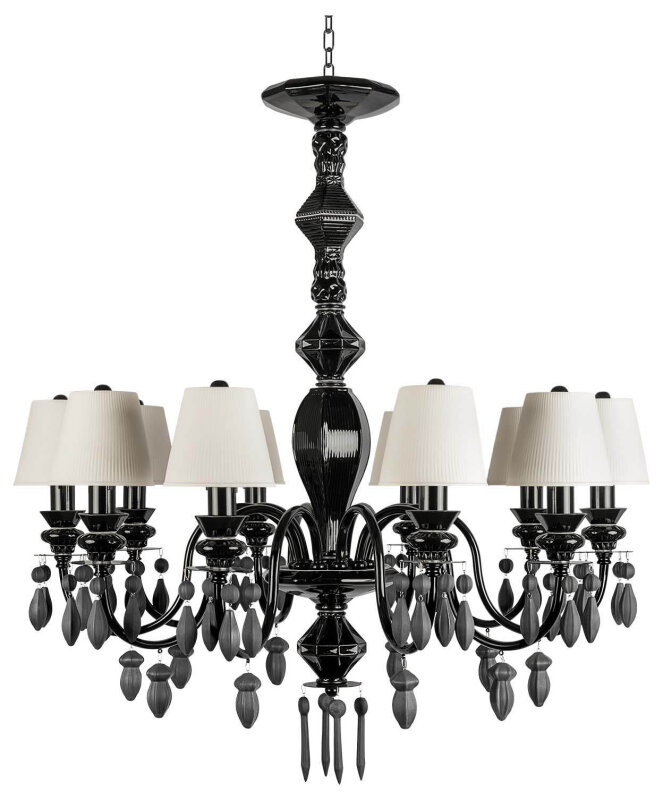 Подвесная люстра Loft it Grace 10203/10 Black в интернет-магазине "Галерея света"