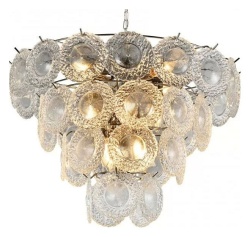 Подвесная люстра iLamp Rockfeller P2549-12 NIC в интернет-магазине "Галерея света"