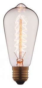 Лампа накаливания Loft it Edison Bulb E27 60Вт 2400-2800K 6460-SC-67735 в интернет-магазине "Галерея света"