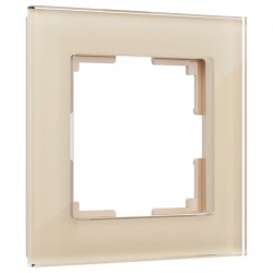 Рамка на 1 пост Werkel Favorit (шампань) W0011111 в интернет-магазине "Галерея света"