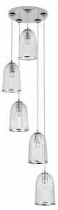 Подвесной светильник Indigo Lucido 11046/5P Chrome в интернет-магазине "Галерея света"