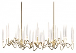 Люстра на штанге Imperiumloft  Pezzo01 в интернет-магазине "Галерея света"