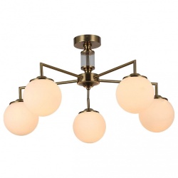 Люстра на штанге ILLUMICO IL0064 IL0064-5C-79 COP в интернет-магазине "Галерея света"