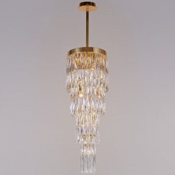 Люстра на штанге  04772-0.4-09 DN GD в интернет-магазине "Галерея света"