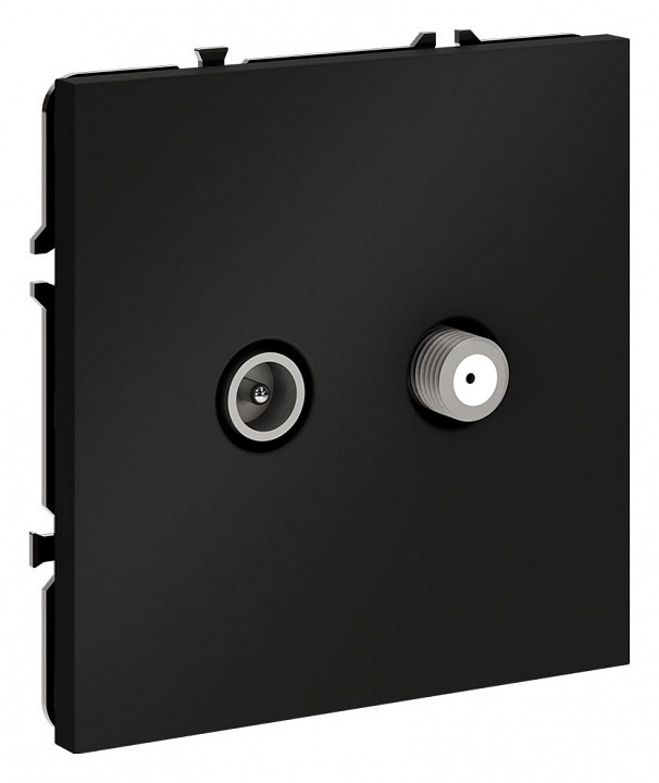 ТВ-розетка и SAT-розетка оконечная без рамки Voltum S70 VLS060408 в интернет-магазине "Галерея света"