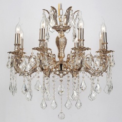 Подвесная люстра Lucia Tucci Barletta BARLETTA 122.8 coffe gold в интернет-магазине "Галерея света"