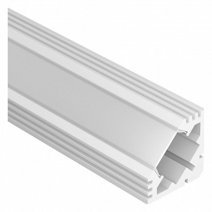 Профиль накладной угловой внутренний Arlight PDS45-T-2000 ANOD White 018264 в интернет-магазине "Галерея света"