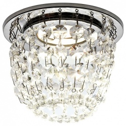 Встраиваемый светильник Ambrella Light Crystal K2075 K2075 CH/CL в интернет-магазине "Галерея света"
