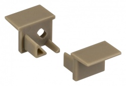 Набор заглушек для профиля с отверстием Arlight SL-BEVEL 038809 в интернет-магазине "Галерея света"