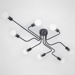 Потолочная люстра Imperiumloft Scheme SCHEME_BLACK_01 в интернет-магазине "Галерея света"