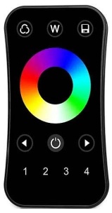 Пульт-регулятор цвета RGBW с сенсорным кольцом Arlight INTELLIGENT 061107 в интернет-магазине "Галерея света"