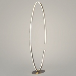 Торшер Eurosvet Gap 80415/1 сатин-никель в интернет-магазине "Галерея света"