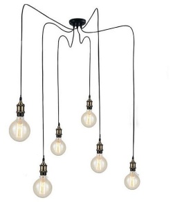 Подвесная люстра Loft it Spider LOFT1162A/6 в интернет-магазине "Галерея света"