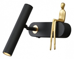 Бра Arte Lamp Albert A2173AP-1BK в интернет-магазине "Галерея света"