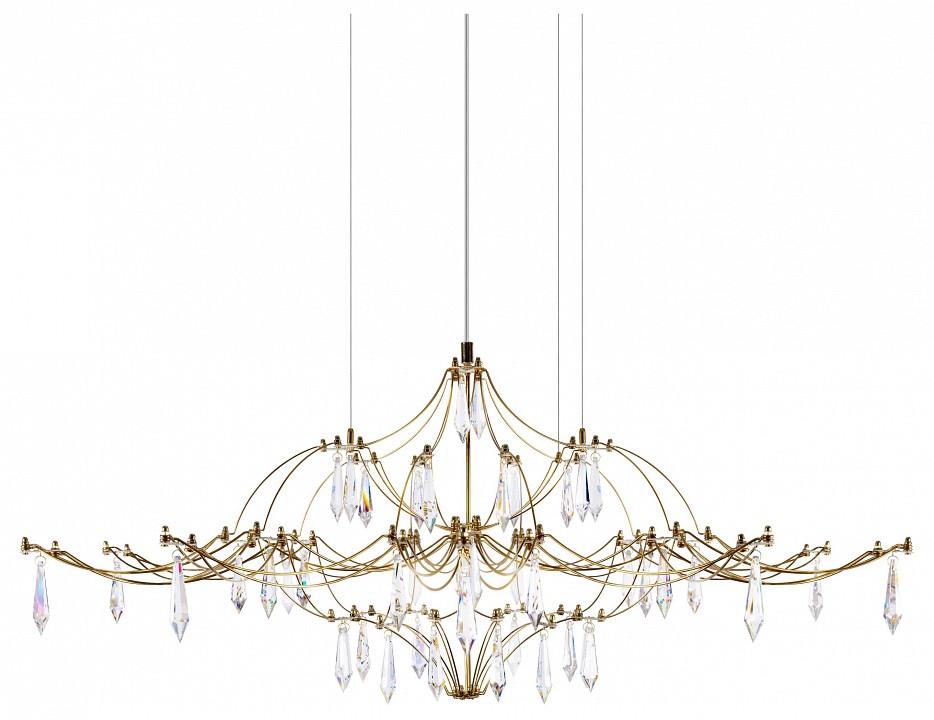 Подвесная люстра Loft it Mira 10587/1000 Gold Asfour в интернет-магазине "Галерея света"