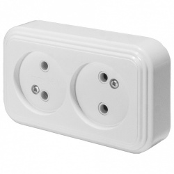 Розетка без заземления Stekker Stekker 39693 в интернет-магазине "Галерея света"