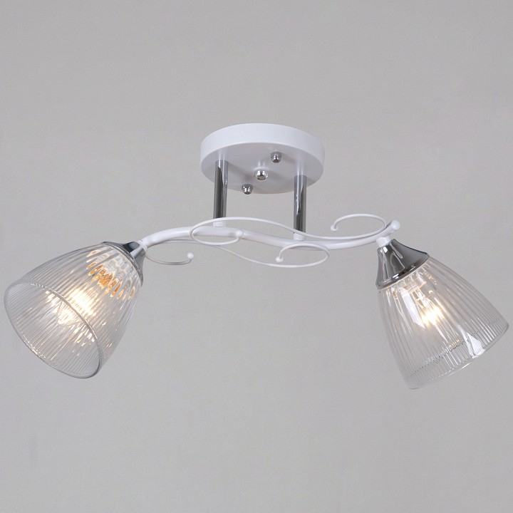 Светильник на штанге  55560-0.3-02 WH+CR в интернет-магазине "Галерея света"