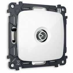 ТВ-розетка оконечная без рамки Ambrella Volt OMEGA MO113005 в интернет-магазине "Галерея света"