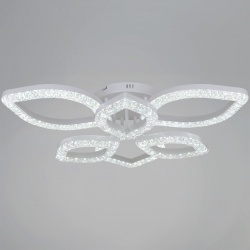 Люстра на штанге  28120-0.3-3+3C WH в интернет-магазине "Галерея света"