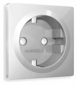 Накладка для розетки с заземлением Ambrella Volt ALFA AP4060 в интернет-магазине "Галерея света"