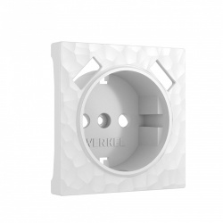 Накладка для розетки с заземлением и 2хUSB Werkel Hammer белый W1279501 в интернет-магазине "Галерея света"