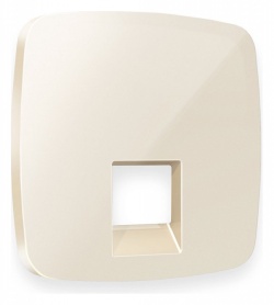 Накладка для розетки RJ-11 или RJ-45 Ambrella Volt OMEGA OP3120 в интернет-магазине "Галерея света"