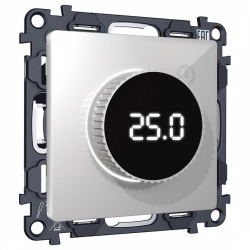 Терморегулятор электромеханический для теплого пола без рамки Ambrella Volt ALFA MA405810 в интернет-магазине "Галерея света"