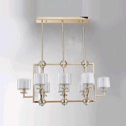 Люстра на штанге Newport  4408/S gold в интернет-магазине "Галерея света"