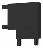 Соединитель угловой L-образный для треков накладных ST-Luce Skyflat ST067.409.11 в интернет-магазине "Галерея света"