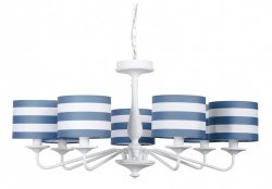 Подвесная люстра Arti Lampadari Barge Barge E 1.1.7 W в интернет-магазине "Галерея света"