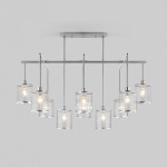 Люстра на штанге Eurosvet Inari 60144/10 хром в интернет-магазине "Галерея света"