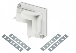 Соединитель угловой внутренний для треков встраиваемых MyFar  MT0200-CLW-W в интернет-магазине "Галерея света"