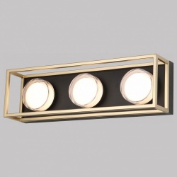 Накладной светильник iLedex Link 4778-50x15 MBK+SGD в интернет-магазине "Галерея света"