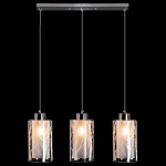 Подвесной светильник Eurosvet Santos 50001/3 хром в интернет-магазине "Галерея света"