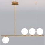 Светильник на штанге Eurosvet Fredo 70136/4 золото в интернет-магазине "Галерея света"