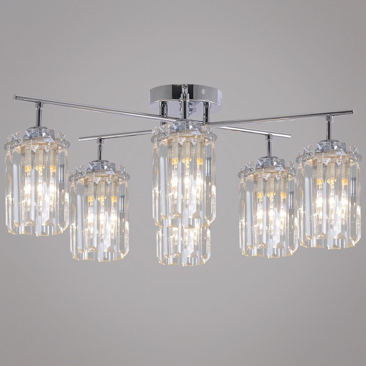 Люстра на штанге  71710-0.3-06 CR в интернет-магазине "Галерея света"