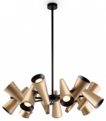 Люстра на штанге Maytoni Giro MOD095PL-14BS в интернет-магазине "Галерея света"