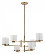 Люстра на штанге Indigo Bilancia 13023/6R Brass в интернет-магазине "Галерея света"