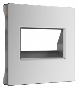 Накладка для розетки Ethernet RJ-45 Werkel серебряный матовый W1191165 в интернет-магазине "Галерея света"