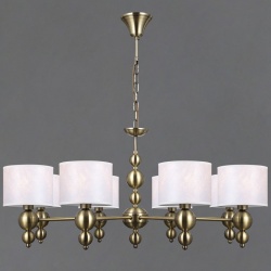 Подвесная люстра ILLUMICO IL0610 IL0610-8PSQ-25AB ELITE в интернет-магазине "Галерея света"