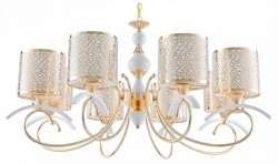Подвесная люстра Arte Milano Florentia-9787 309787/8 Wh/Gd в интернет-магазине "Галерея света"