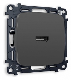 Розетка HDMI без рамки Ambrella Volt OMEGA MO914010 в интернет-магазине "Галерея света"