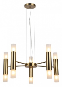 Подвесная люстра ILLUMICO BRASS IL0314-10P-79 BRASS в интернет-магазине "Галерея света"