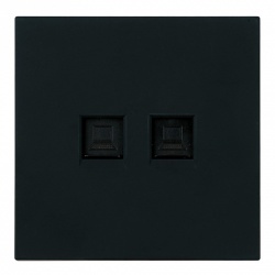 Розетка двойная Ethernet RJ-45 без рамки Stekker Мия 50451 в интернет-магазине "Галерея света"