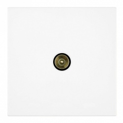 ТВ-розетка без рамки Stekker Мия 50435 в интернет-магазине "Галерея света"