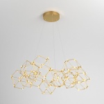 Подвесная люстра Eurosvet Uma 90169/12 медь в интернет-магазине "Галерея света"